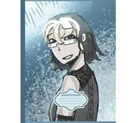 Soraya’s Magical Notebook , Cute Hand-Drawn Character Art: 8.5 x 11 in, 100 Pages, Perfect for Math, Drawing, and Creative Notes ,Graph 4x4 Grid Composition Notebook