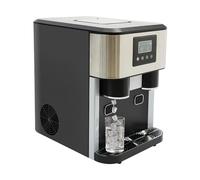 Sorbetière 3 en 1 - Machine à glace pilée et machine à glaçons avec écran LCD, réservoir d'eau de 1,8 l, 16 glaçons en 8 à 12 minutes, idéale pour la maison, le bureau, les bars et les cafés