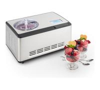 Dolce Bacio Sorbetière à compresseur 2 l écran LCD tactile inox