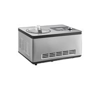 Sorbetière Automatique - DUOKU - ICE2032-GS - 2 Litres - Compresseur Intégré - Acier Inoxydable