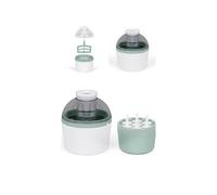 Sorbetière - Blanche/Verte - 12W - 1L - Cuve à accumulateur de froid - 7 Bâtonnets inclus