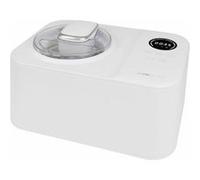 Clatronic Sorbetière ICM3784 1,2 L 110 W Commande tactile Écran LED Minuterie 5-120 min Blanc