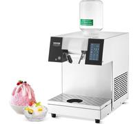 Sorbetière commerciale VEVOR, 230 kg/24 heures, en acier inoxydable, avec système de refroidissement à air et écran LCD tactile