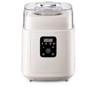 Sorbetière de 1 L avec préparation en 30 minutes, doublure amovible de qualité alimentaire, maintien au froid de 35 minutes, contrôle tactile à 4 modes pour desserts à la maison
