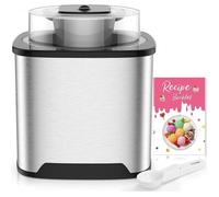 Sorbetière Électrique 2L Inox - Machine à Glace/Sorbet/Yaourt Glacé