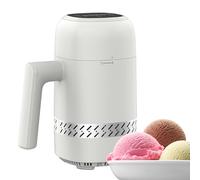 Sorbetière Électrique 300ml, Délicieux Glaces Maison, Gelato, Sorbet et Yaourt Glacé, Cuve de Congélation en Aluminium, Puissant Moteur 60W
