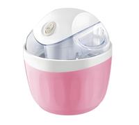 Sorbetière électrique, mini machine à dessert Fruit Creami avec couvercle à verrouillage facile, machine à glace maison automatique, pour yaourt glacé, sorbet, gelato pink