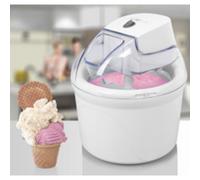 Clatronic Machine à glace / sorbetière duo ICM 3764 – 2 compartiments, 1500 ml, blanc