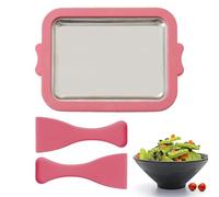 Sorbetière instantanée, sorbetière maison - Mini machine à yaourt sauté - Mini machine de congélateur de de yaourt glacé, poêle à rouleau de tache sucrée de salade de fruits pour les familles