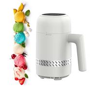 Sorbetière Intelligente, Machine à Glaces Domestique Automatique 300ml, Machine à Glace Molle, Commande Tactile, Machine à Sorbet pour Maison