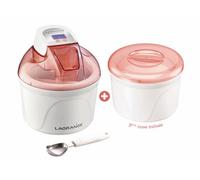 Lagrange Sorbetière - Turbine à glace Sorbetière Pomelo + 2ème cuve et cuillère