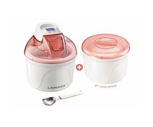 Sorbetiere Lagrange Double Cuve, Rose