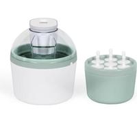 Sorbetiere - LIVOO - DOM461 - 12W - 1L - Cuve aluminium - Pâle de mélange, moule pour 7 glaces, 7 bâtonnets inclus