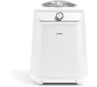 LIVOO Turbine à glaces DOP223 – 1,2 L, 135 W – Blanc/gris