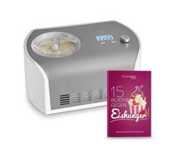 Sorbetière machine à crème glacée Elli 1,2 L 135 W avec compresseur auto-refroidissant, ice cream maker