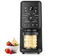 Sorbetière Machine à desserts surgelés multifonctionnelle pour usage | Machine à dessert automatique 800 W avec modes glace et milkshake