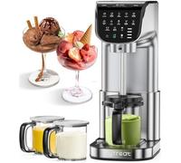 Sorbetière Machine à Glace 12 en 1 - ICYTREAT - 12 Programmes - Machine à Granité- l’italienne Intégré - Affichage LED - 3 Bols