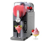 Sorbetière, machine à granités, sans glaçons, sorbetière molle, nettoyage automatique, écran LED, idéale for les milkshakes, les margaritas et les smoothies
