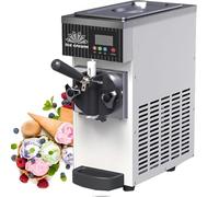 Sorbetière professionnelle, machine à glace mono-parfum, machine à glace à l'italienne, débit de 4 à 5 kg/h, trémie réfrigérée de 2,5 L, cuve de congélation de 1 L, fonction autonettoyante Cream