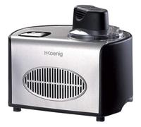 Sorbetière Turbine À Glace Professionnelle De 1,5l 150w Gris Noir