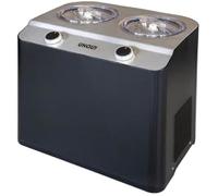 Unold Doppio Compresseur pour sorbetière 2,4 L 250 W Noir, Acier satin