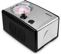 Sorbetiere Yaourtiere - MEDION MD18387 150W de -18 a -35°C 1,5L de glace Écran LCD Noir/Alu
