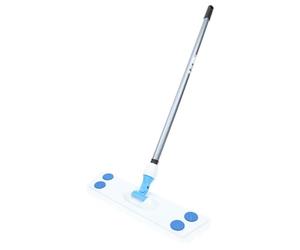 Sorbo Elliott Premium Lave-Sol avec Manche télescopique, Noir, 7 x 16.5 x 77 cm