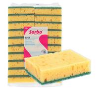 Sorbo Scouring Pads Viscose, Jaune, Medium