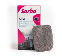 Sorbo Éponges en Laine d Acier avec Savon 10 Pièces, Tampons Savonneux pour Saletés Tenaces, Graisse et Résidus Incrustés, pour Casseroles, Grill et Barbecue