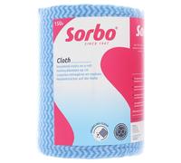 Sorbo Essuie-Tout en Rouleau - Lingettes jetables résistantes pour Un Nettoyage Rapide, faciles à détacher, lingettes absorbantes pour la Cuisine et Le ménage, 150 pièces