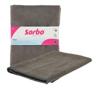 Sorbo Lot de 2 Lavettes Sols Microfibre - 50x60 cm - Nettoyage Universel - Utilisation Sèche ou Humide - Résultat sans Traces - Lavables & Réutilisables