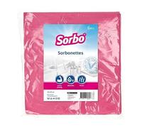 Sorbo Sorbonette Lot de 6 Chiffons de Nettoyage Multi-usages très absorbants et durables pour Cuisine, Salle de Bain et Nettoyage général, Plusieurs Couleurs, 38 cm x 40 cm