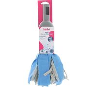 Sorbo Tête de Balai Viscose - Nettoyage sans Traces & sans Peluches - Haute Absorption - Surface Écologique pour Sols Durs - Compatible avec Système Multi-Click