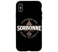 Sorbonne District Administratif de Paris France Coque pour iPhone X/XS