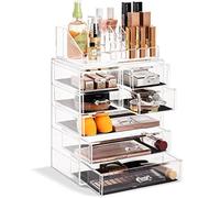 Sorbus Coffret de Rangement en Acrylique pour Produits cosmétiques et Bijoux (Ensemble Style 1)