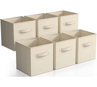 Sorbus Foldable Storage Cube Basket Bin (6 Pack)