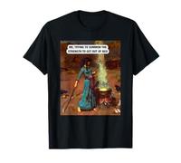 Sorceress Invoque la Force pour Sortir du lit Magie Spell T-Shirt