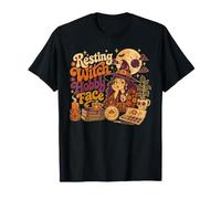 Sorcière au Repos Hobby Face Crafting Halloween T-Shirt