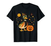 Sorcière Canard colvert Moderne du Milieu du siècle T-Shirt Graphique avec Valeur