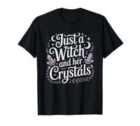 Sorcière des Cristaux Collectionneuse De Pierres Soin Magie T-Shirt