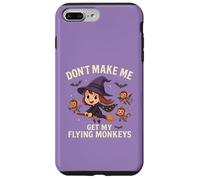 Sorcière d'halloween drôle, ne m'obligez Pas à Attraper Mes singes Volants Coque pour iPhone 7 Plus/8 Plus