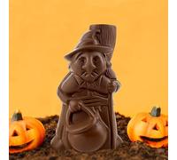 Sorcière en chocolat fête Halloween chocolat lait - Coffret CADEAU terrifiant