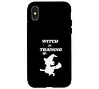 Sorcière en Formation sorcière Sorcier ensorcelé Dicton Coque pour iPhone X/XS