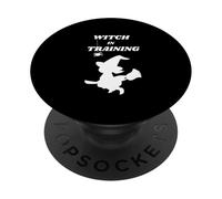 Sorcière en Formation sorcière Sorcier ensorcelé Dicton PopSockets PopGrip Adhésif
