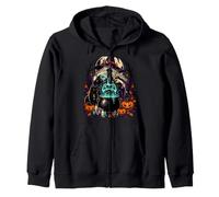 Sorcière Gaming Chaudron Halloween Manette Magie Sweat à Capuche