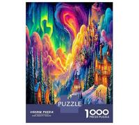 Sorcière Halloween 1000 Pièces Hamster Cœur Puzzle Défi Jouet Jeu Familial Unique Home Decor Et Enfants À Partir De 14+ Ans Art Mural Cadeau 52x38cm/1000pcs
