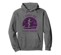 Sorcière Halloween Femme Drôle Sup Planche à Pagaie Sweat à Capuche