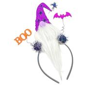 Sorcière Halloween Hair Hoop Mode Déclaration Karaoké Papier de fête pour Halloween Photos sur scène Accessoires Headheadsets