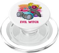 Sorcière maléfique Magie Halloween Occulte Sorcellerie PopSockets PopGrip pour MagSafe