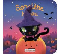 Emily Dove – Les bébêtes - Sorcière Miaou – Livre marionnette pour bébé - dès 3 mois – Cartonné